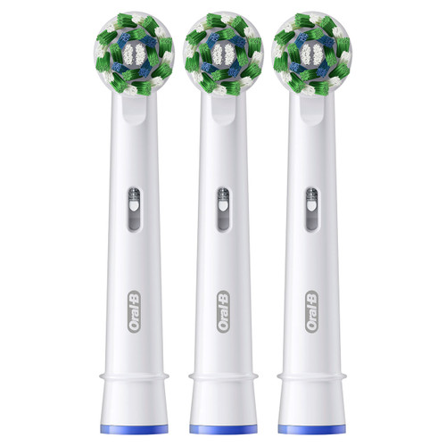 Oral-B CrossAction Electric Toothbrush Replacement Brush Heads, 3 Count