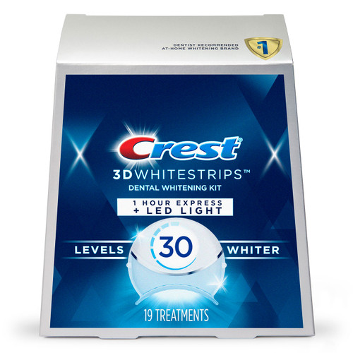 Crest 3DWhitestrips 1-Hour Express + LED Light