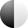 black and white
