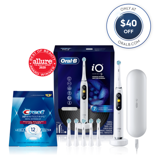Best Design, Award-Winning Smart Brushing Kit, White