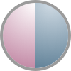 rose gold and aqua