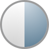 white and aqua